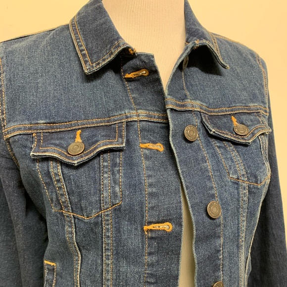 Old Navy Denim Coat Size S - Picture 5 of 15